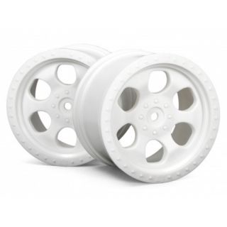 3115-HPI 6 Spoke Wheel White (83X56mm/2Pcs)