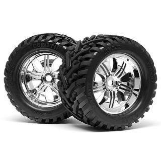 4728-HPI Mounted Goliath Tire 178X97mm On Tremor Wheel Crm
