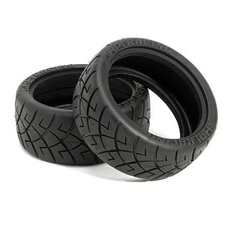 4790-HPI X Pattern Radial Tire 26mm D Compound