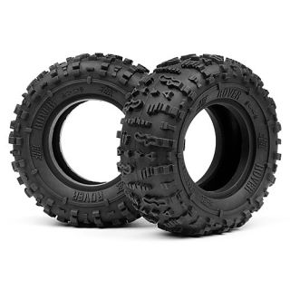 67913-HPI Rover 1.9 Tire (Red/Rock Crawler/2Pcs)