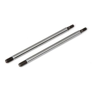 AS81177-ASSOCIATED RC8T3 FACTORY TEAM CHROME SHOCK SHAFTS 42.5mm
