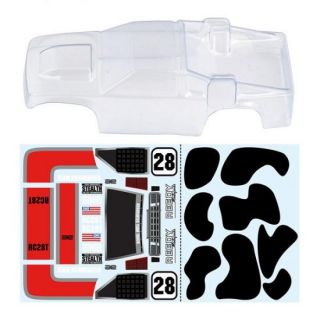AS21434-ASSOCIATED RC28T BODY CLEAR