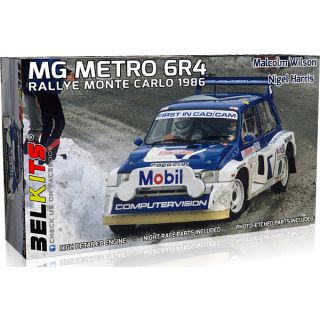 Belkits 1/24 MG Metro 6R4 Rally Monte Carlo 1986 M. Wilson / N. Harris