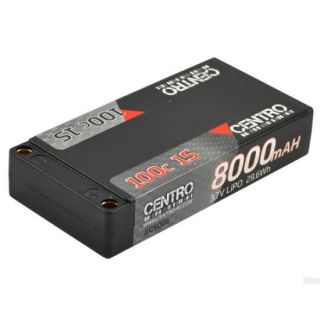 C5001-CENTRO 1S 8000MAH 3.7V 100C HARDCASE LIPO BATTERY