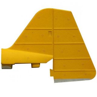 DYN-PITTS-05-YELLOW-DYNAM PITTS VERTICAL STABILIZER (YELLOW)