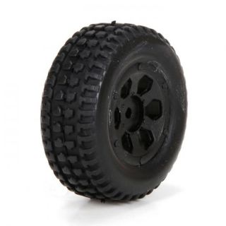 ECX40003-ECX Front/Rear Premount Tire:(2) 1:24 4WD Torment