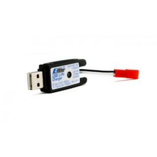 EFLC1010-E-Flite 1S USB Li-Po Charger, 500mA, JST: 180 QX HD