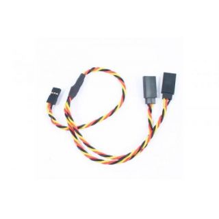 ET0754-Etronix 30cm 22Awg Jr Twisted Y Extension Wire