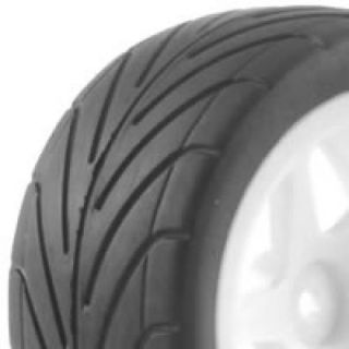 FAST0048-Fastrax 1/10th Mounted Buggy Tyres Lp 'Arrow' Front