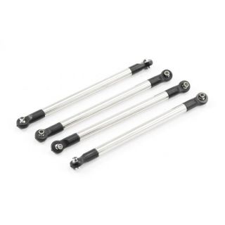 FTX8266-FTX OUTBACK 2.0 NICKEL PLATED STEEL SIDE LINKAGE 74MM (4PC)