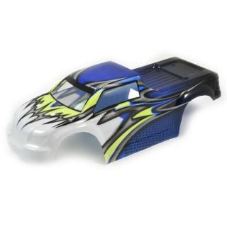 FTX9082BY-FTX COMET MONSTER TRUCK BODYSHELL PAINTED BLUE/YELLOW