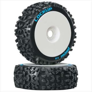 DTXC3615-DURATRAX Lockup 1/8 Buggy Tire Mounted (2)