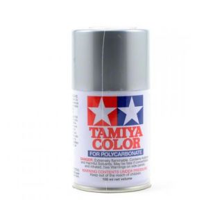 86048-Tamiya Lexan Spray Paint - PS-48 Anodised Silver