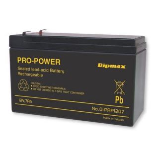 PRP1207-Ripmax Pro-Power 12V 7A SLA Battery