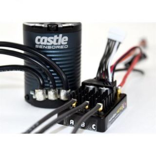 CASTLE Mamba Micro X 12.6V ESC W/1406-1900KV Sensored Combo (CC010-0162-01)