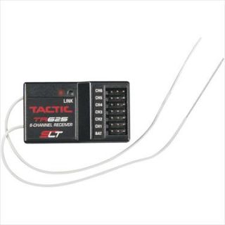 TACL0625-TACTIC TR625 SLT 2.4GHz 6-CHanger 6nel Rx with Twin Antennas