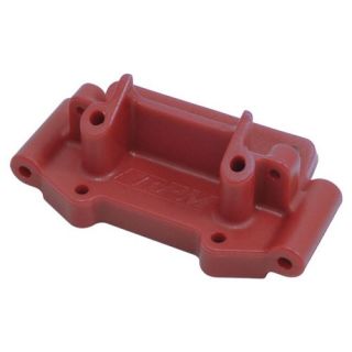 RPM73759-RPM RED FRONT BULKHEAD FOR TRAXXAS 2WD VEHICLES