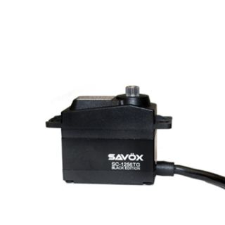 SAV-SC1256TGB-SAVOX HIGH TORQUE CORELESS DIGI SERVO 20KG@6.0V - BLACK