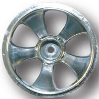 U2820-Schumacher Chrome Wheel; 5 Spoke - Menace (pr)