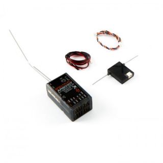 SPMAR8010T-Spektrum AR8010T 8CH Air Integrated Telemetry Receiver (SpektrumAR8010T)