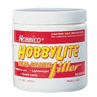 HCAR3401-HOBBICO HobbyLite Filler 8oz (237 ml) Balsa Coloured