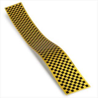 TOPQ4115-MONOKOTE MonoKote Trim Black/Yellow Checkerboard