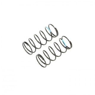TLR233052-TLR Sky Blue Front Springs, Low Frequency, 12mm (2)