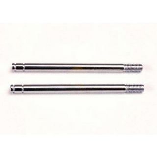 TRX1664-TRAXXAS Shock shafts, steel, chrome finish (long) (2)