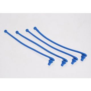 TRX5751-TRAXXAS Body clip retainer, blue (4)
