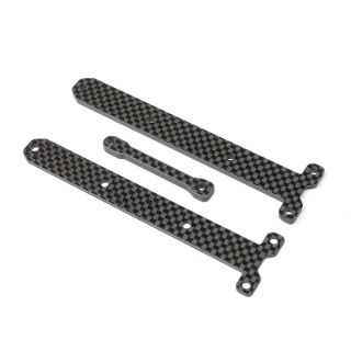 TLR Carbon Chassis Brace Supports, 1.5 & 3.5mm: 22X-4