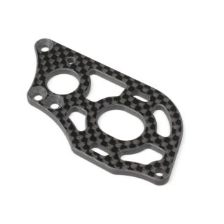 TLR Carbon Motor Plate, 3-Gear Laydown: 22 5.0