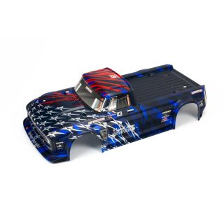 ARA410005-Arrma INFRACTION 6S BLX Painted Body Blue/Red