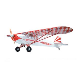 Super Flying Model Piper Cub (Clipped) 25% ARTF Red (A-SFM8712A)