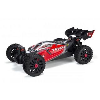 AR402274-Arrma Typhon 4x4 Blx Painted Decaled Body Red