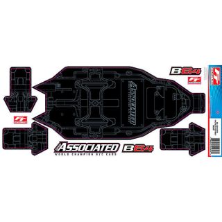 TEAM ASSOCIATED RC10B6.4 FT CH ASSIS PROTECTIVE SHEET, +3MM,