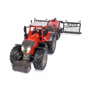 Carson 1:16 Tractor with Road Tank Red