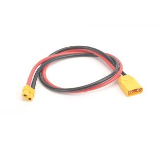 CR762-Core RC XT60 Female to XT90 Male Charge Leads 12awg 50cm