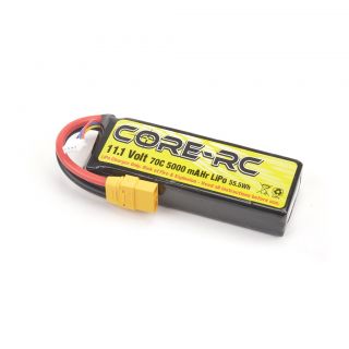 CR780-CORE RC 5000mAh 11.1V 3S 70C S/C LP LiPo XT90
