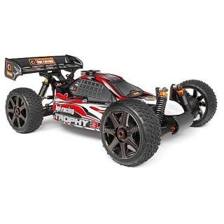 101796-HPI Clear Trophy 3.5 Buggy Body &Window Masks & Decals