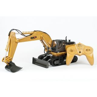 CY1510-Huina 1/16 Scale Rc Excavator 2.4G 11Ch W/Die Cast Bucket