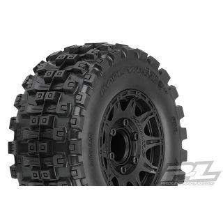 PL10174-10-Proline Badlands Mx28 Hp 2.8 Belted Tyres On Blk 6X30 Hex