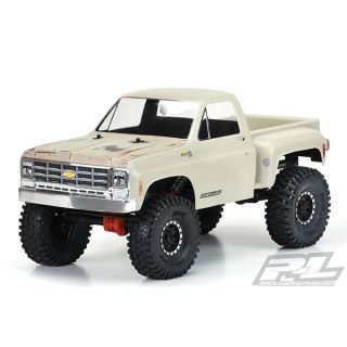PL3522-00-PROLINE 1978 CHEVY K-10 CLEAR BODY CAB&BED CRAWLER 313MM WB