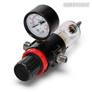 HN013-01-Hobbynox Air-Regulator - Manometer & Air Filter