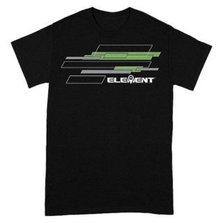 SP201L-CML Racing Element Rc Rhombus T-Shirt Black - Large
