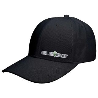 SP260-CML Racing Element Rc Hat/Cap Curved Bill Black
