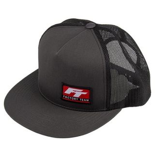 SP434-Team Associated Factory Team Logo Trucker Hat/ Cap Flat Bill