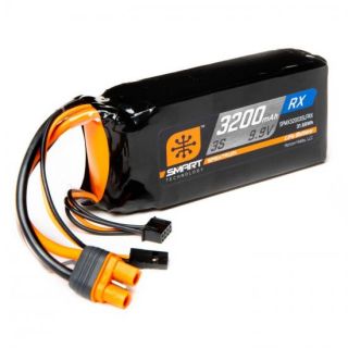 SPMX32003SLFRX-Spektrum 3200mAh 3S 9.9V Smart LiFe ECU Battery IC3
