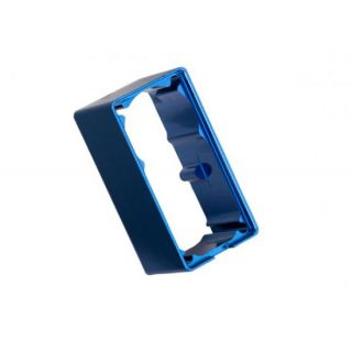 TRX2254-Traxxas Servo case aluminum (blue-anodized) (middle) (for 2250 servo)