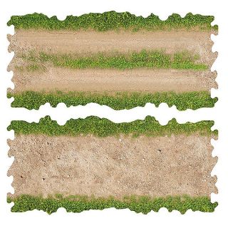 TOYSWD 2 X DIRT AND GRASS STRAIGHTS FOR 1/24 RC CRAWLER PARK