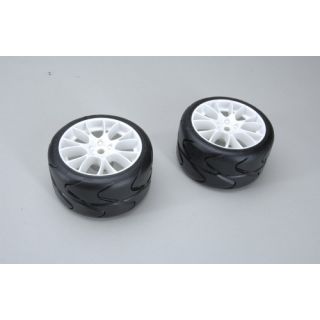 FG08422/2-FG Modellsport Rear Tyres S2-B/SOFT glued (Pk2)